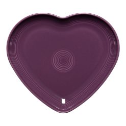Fiesta Colorful Dinnerware - Retired Fiesta 9 Inch Heart Shaped Plate