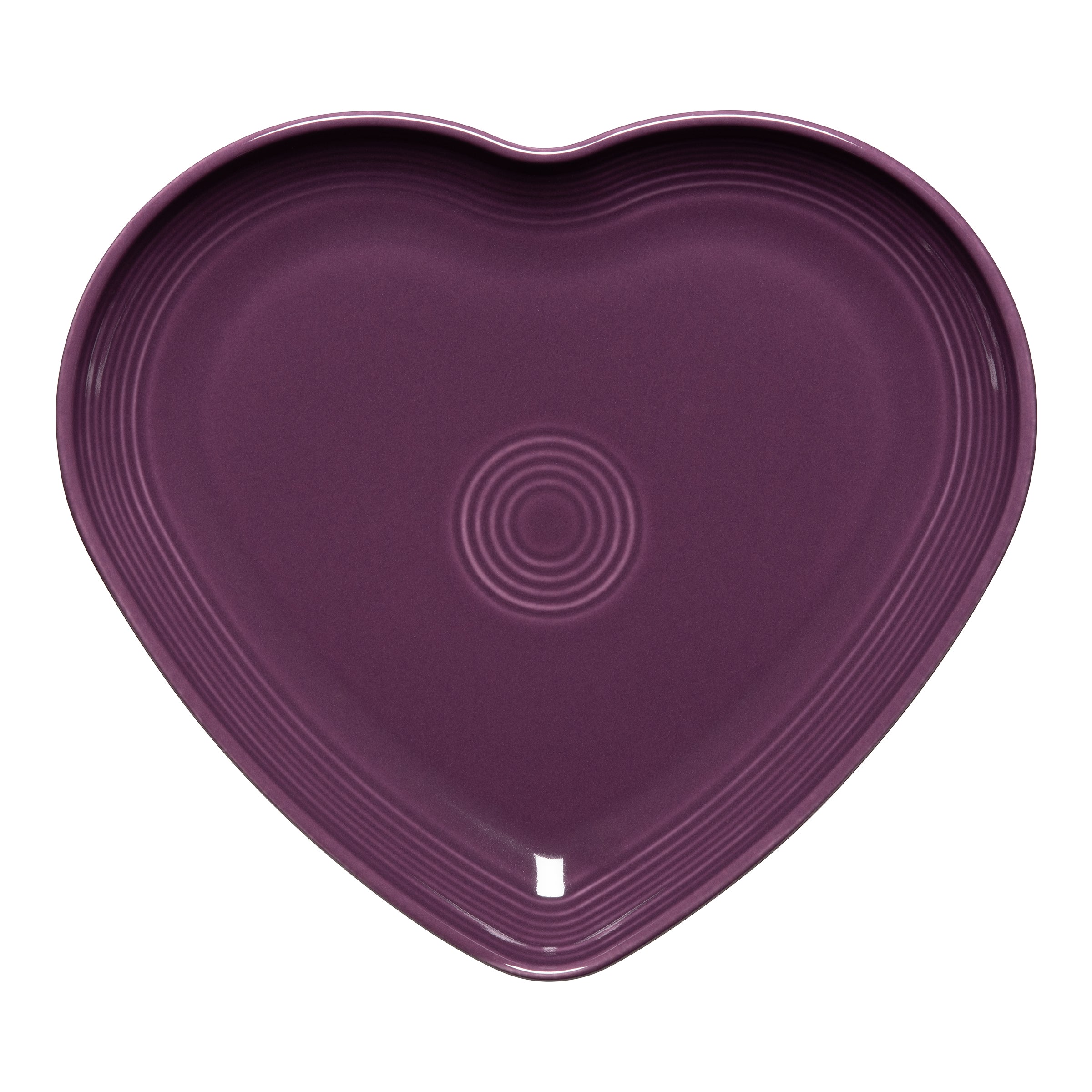 Fiesta Colorful Dinnerware - Retired Fiesta 9 Inch Heart Shaped Plate