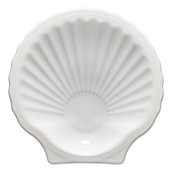 Alternative view of Fiesta Colorful Dinnerware - New Retired Shell Shaped Plate 8 1/4 Inch
