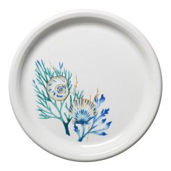 Fiesta Colorful Dinnerware - New Retired Coastal Shores Bistro Coupe 10 1/2 Inch Dinner Plate