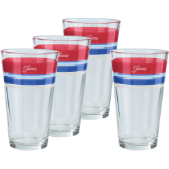 Fiesta Colorful Dinnerware - Americana 16 oz. Edgeline Cooler Glass - Set of 4