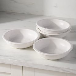 Alternative view of Fiesta Colorful Dinnerware - White Set of 4 Classic Rim 8 3/8-Inch 34OZ Pasta Bowls