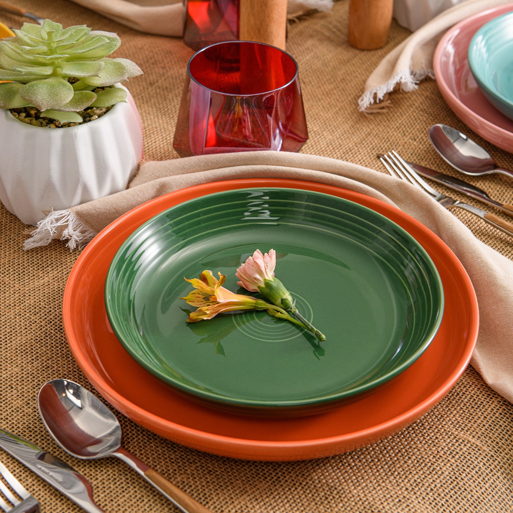 Fiesta Colorful Dinnerware - Coupe 10 3/8 Inch Dinner Bowl 40 OZ - Image 3