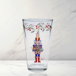 Alternative view of Fiesta Colorful Dinnerware - Nutcracker The Giver 16 oz. Cooler Glass - Set of 4