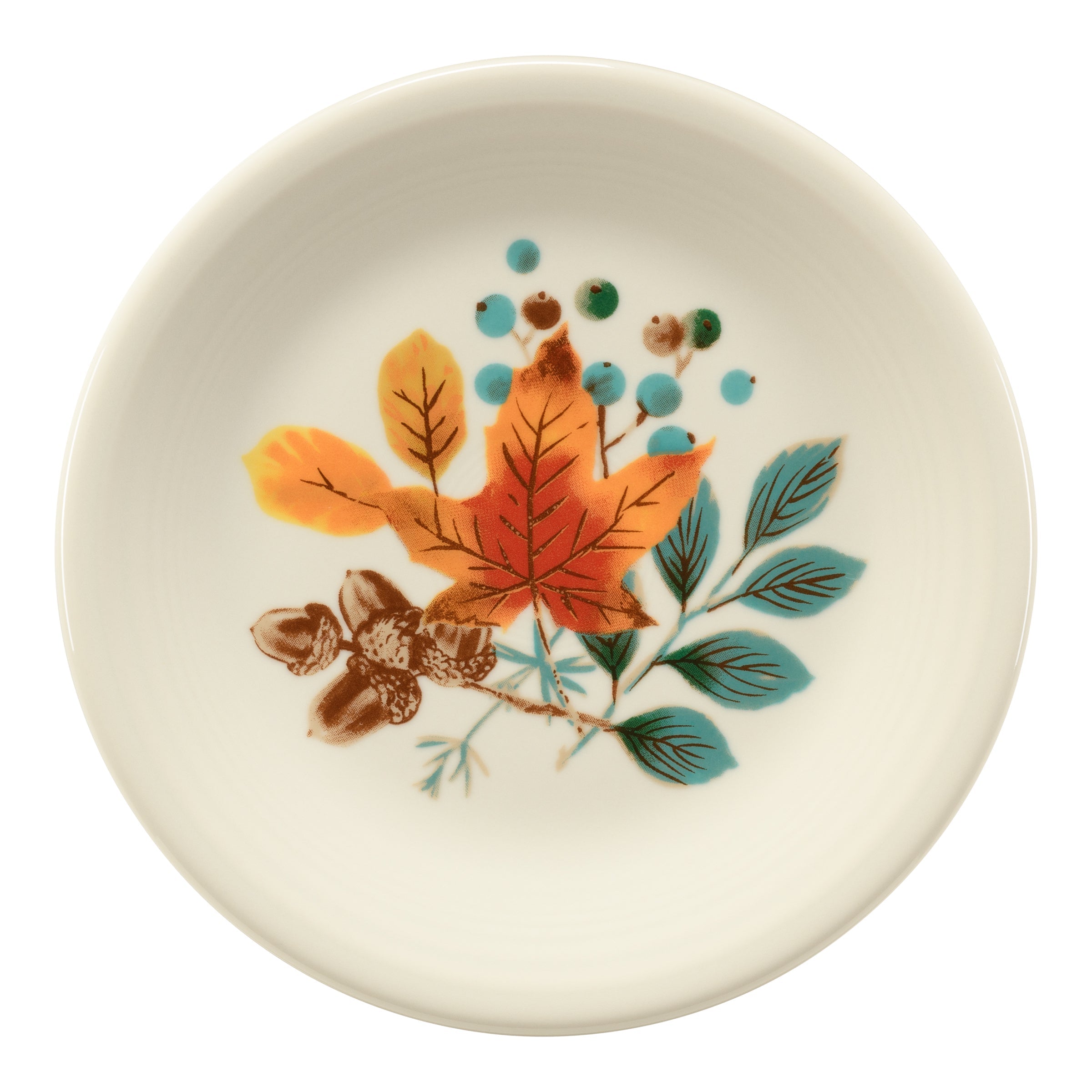 Fiesta Colorful Dinnerware - Autumn Fields Classic Rim 7 1/4 Inch Salad Plate
