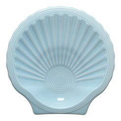 Fiesta Colorful Dinnerware - New Retired Shell Shaped Plate 8 1/4 Inch
