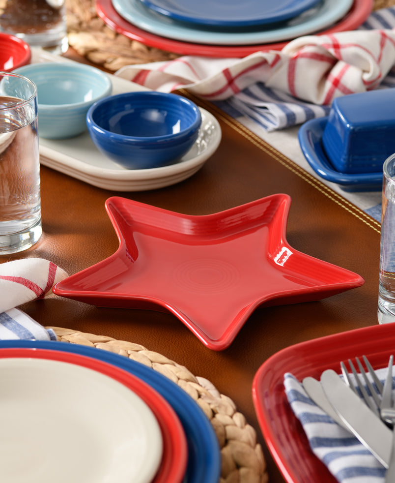 Fiesta Colorful Dinnerware - Star Plate - Image 8