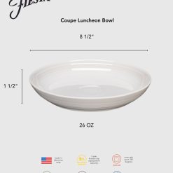 Alternative view of Fiesta Colorful Dinnerware - Coupe 8 1/2 Inch Luncheon Bowl 26 OZ Foundry