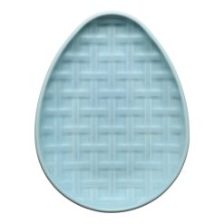 Fiesta Colorful Dinnerware - New Retired Embossed Egg Shaped Plate 10 Inch