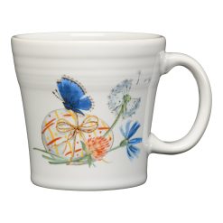 Fiesta Colorful Dinnerware - New Retired Breezy Floral Easter 15 OZ Tapered Mug