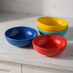 Alternative view of Fiesta Colorful Dinnerware - Mixed Vibrant Bistro Coupe 7 5/8-Inch 38OZ Medium Bowls, Set of 4