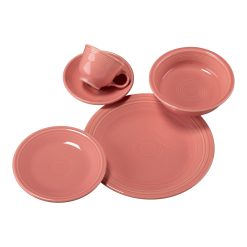 Alternative view of Fiesta Colorful Dinnerware - New Retired Classic Rim 5-Piece Place Setting, Service for 1