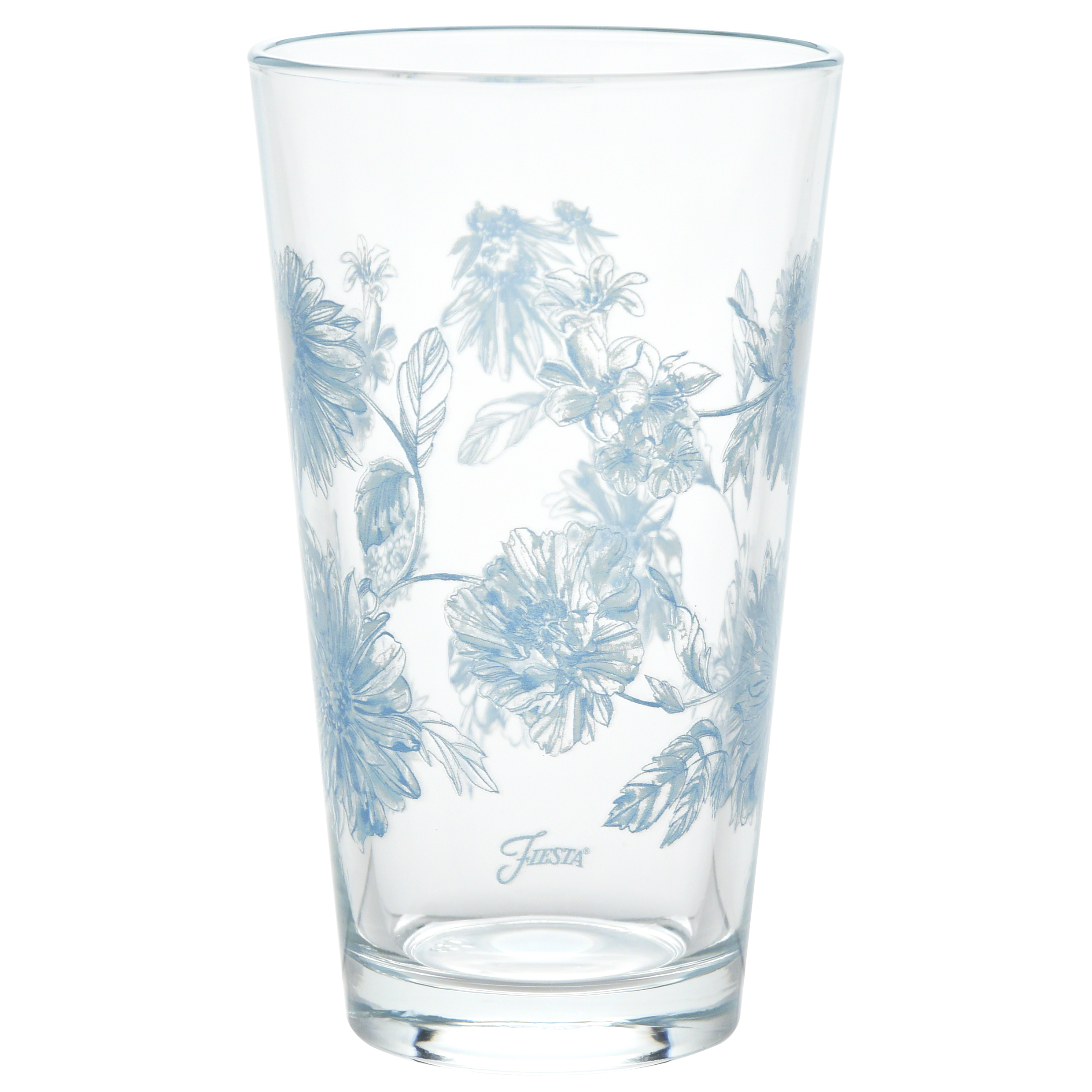 Fiesta Colorful Dinnerware - Botanical Floral 16 oz. Cooler Glass - Set of 4 - Image 2