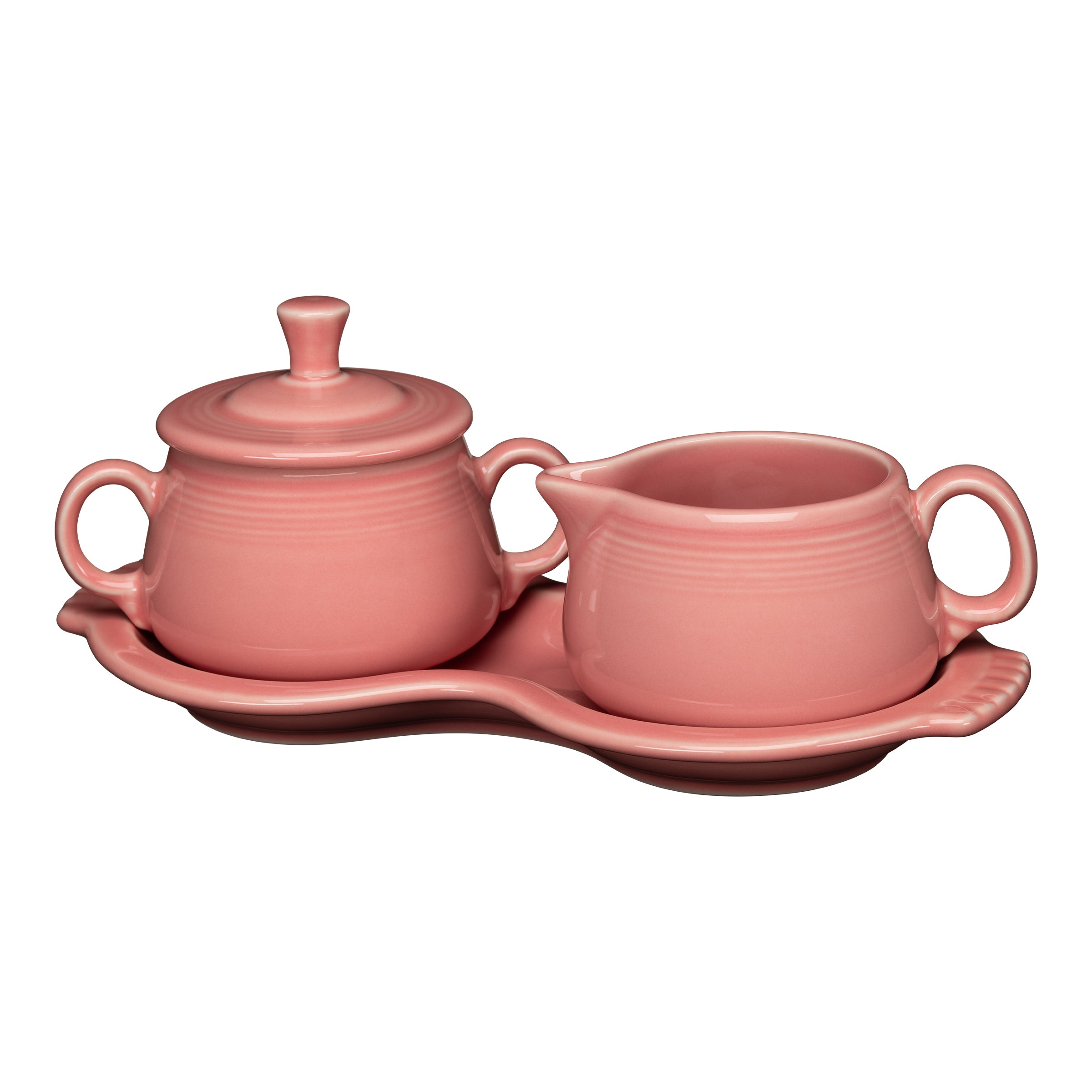 Fiesta Colorful Dinnerware - New Retired 4-Piece Sugar Bowl and Creamer Set with Tray - Image 7