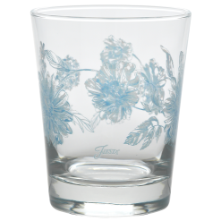 Alternative view of Fiesta Colorful Dinnerware - Botanical Floral 15 oz. Tapered Double Old Fashion Glass, Set of 4