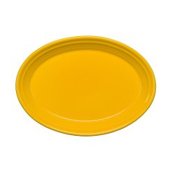 Alternative view of Fiesta Colorful Dinnerware - Fiesta 9 5/8 Inch Small Oval Serving Platter