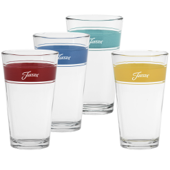 Fiesta Colorful Dinnerware - Vibrant 16 oz. Frame Cooler Mixed Color - Set of 4