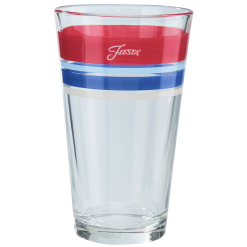 Alternative view of Fiesta Colorful Dinnerware - Americana 16 oz. Edgeline Cooler Glass - Set of 4