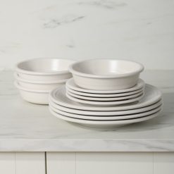Alternative view of Fiesta Colorful Dinnerware - Classic Rim 12-Piece Dinnerware Set, Service for 4