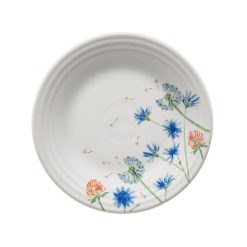 Fiesta Colorful Dinnerware - Breezy Floral Classic Rim 9 Inch Luncheon Plate