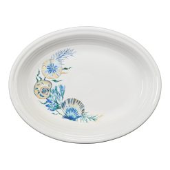 Fiesta Colorful Dinnerware - New Retired Coastal Shores 11 5/8 Inch Medium Oval Serving Platter