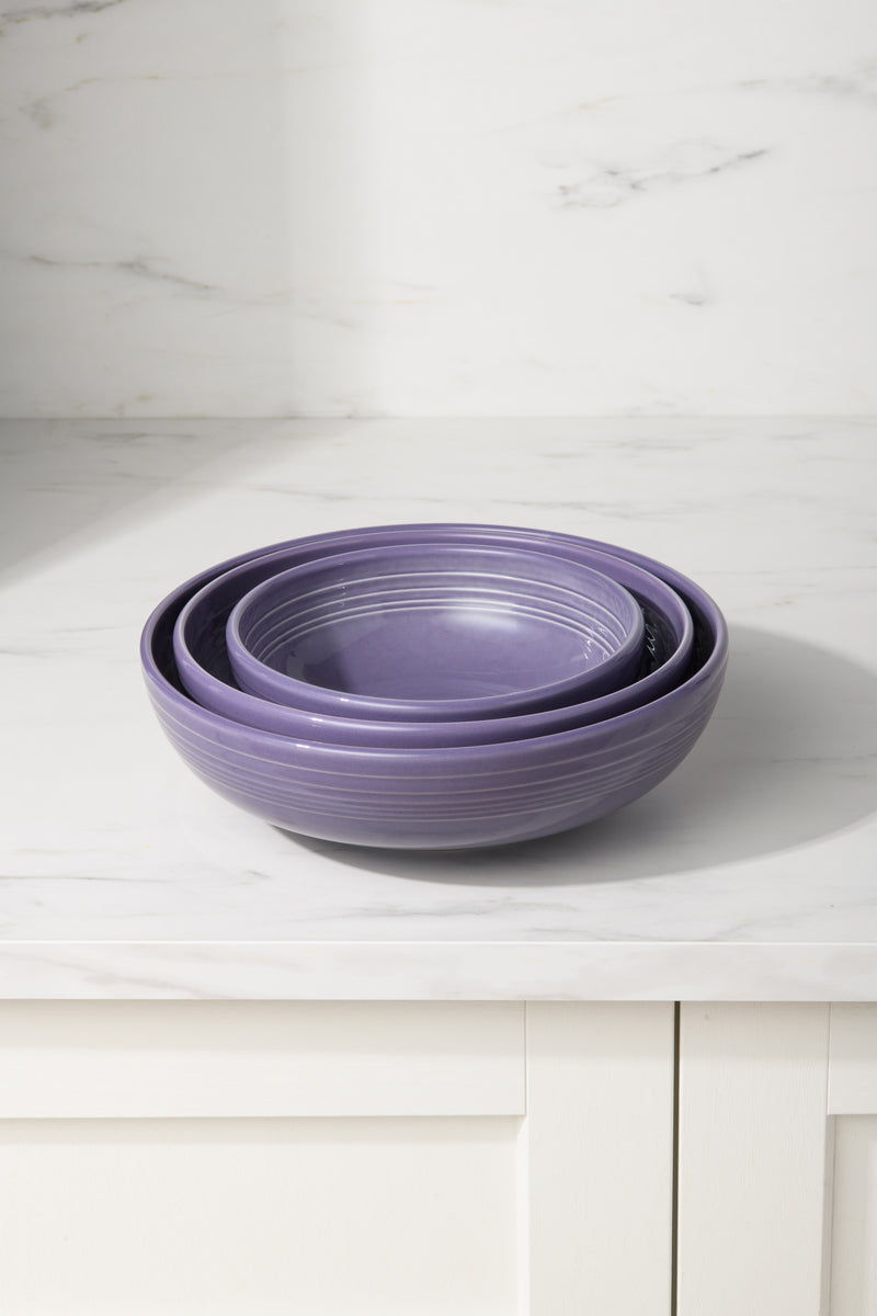 Fiesta Colorful Dinnerware - Lavender Bistro Coupe 9 5/8 Inch Large Bowl 68 OZ - Image 2
