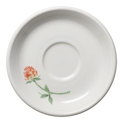 Fiesta Colorful Dinnerware - New Retired Breezy Floral Classic Rim 5 7/8 Inch Saucer