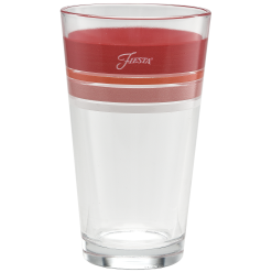 Alternative view of Fiesta Colorful Dinnerware - Horizon Sunset 16 oz. Edgeline Cooler Glass Mixed - Set of 4