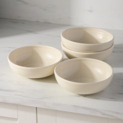 Alternative view of Fiesta Colorful Dinnerware - Linen Set of 4 Bistro Coupe 7 5/8-Inch 38OZ Medium Bowls