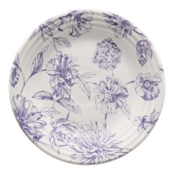Fiesta Colorful Dinnerware - Botanical Floral Lavender Classic Rim 9 Inch Luncheon Plate