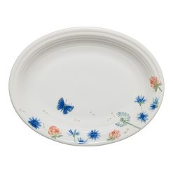 Fiesta Colorful Dinnerware - Breezy Floral 11 5/8 Inch Medium Oval Serving Platter
