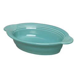 Fiesta Colorful Dinnerware - Fiesta 9 1/8 Inch Oval Individual Casserole 13 OZ