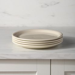 Alternative view of Fiesta Colorful Dinnerware - Linen Set of 4 Bistro Coupe 10 1/2 Inch Dinner Plate
