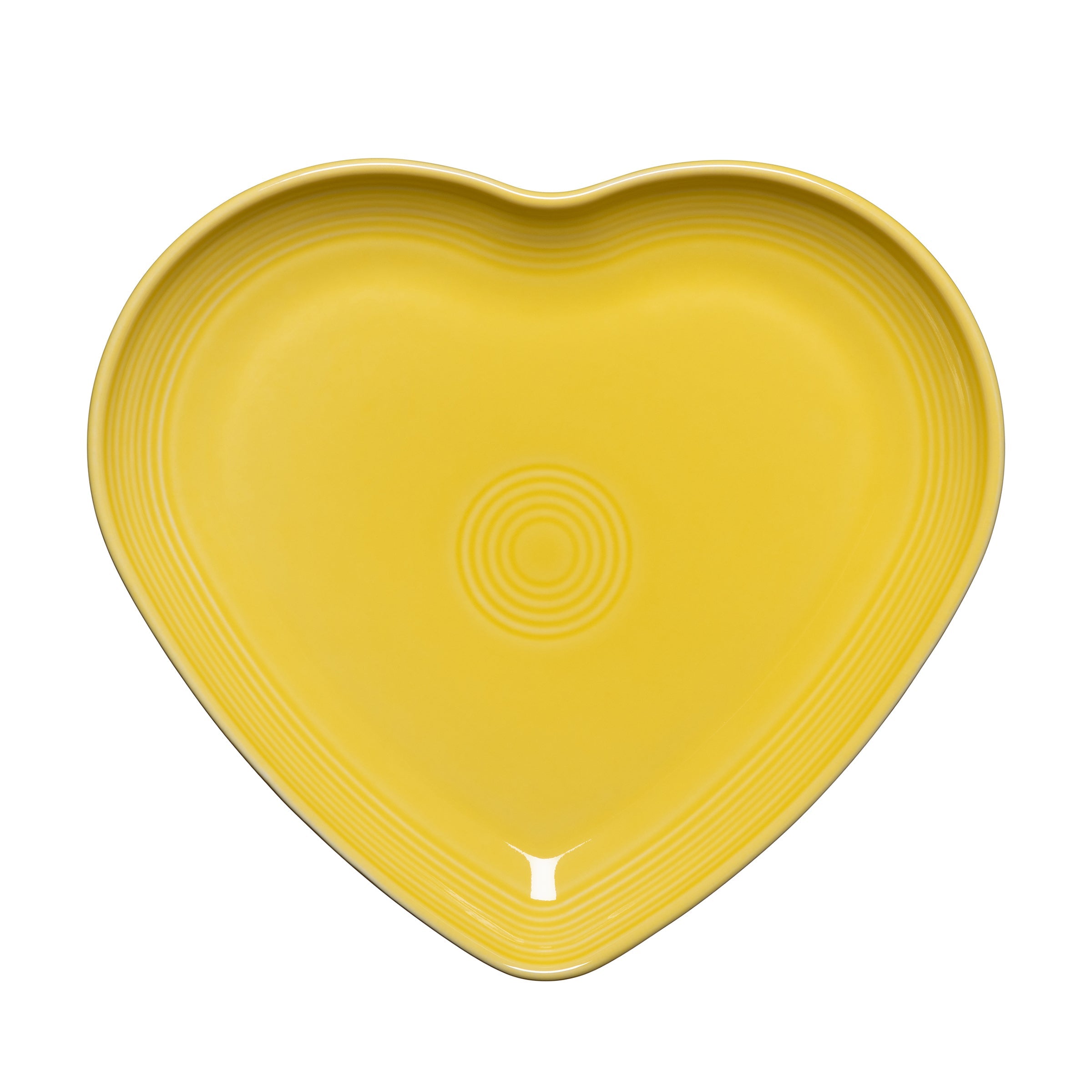 Fiesta Colorful Dinnerware - Retired Fiesta 9 Inch Heart Shaped Plate - Image 3