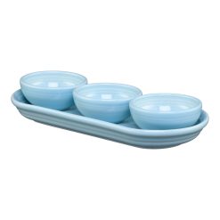 Fiesta Colorful Dinnerware - Fiesta 4-Piece Condiment Set Sky