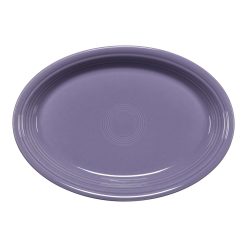 Fiesta Colorful Dinnerware - Lavender 13 5/8 Inch Large Oval Serving Platter