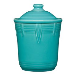 Fiesta Colorful Dinnerware - New Retired Fiesta 1 Quart Small Chevron Canister