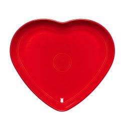 Fiesta Colorful Dinnerware - New Retired Fiesta 9 Inch Heart Shaped Plate