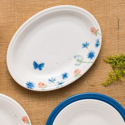 Alternative view of Fiesta Colorful Dinnerware - Breezy Floral 11 5/8 Inch Medium Oval Serving Platter