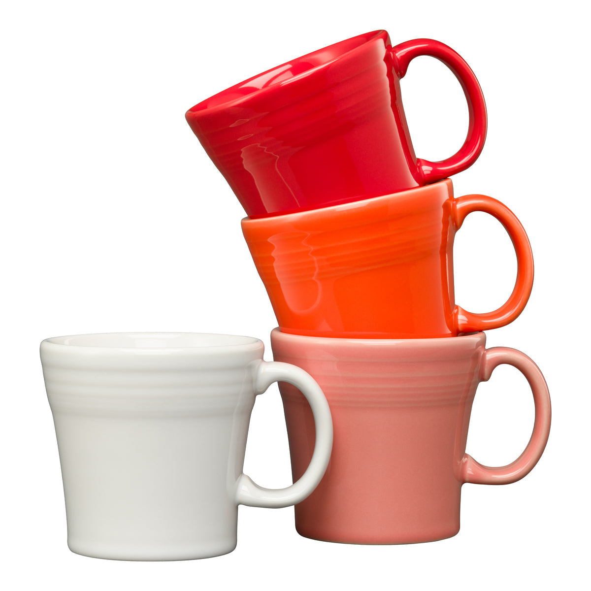Fiesta Colorful Dinnerware - Mixed Sunset Horizon 15 OZ Set of 4 Mixed Tapered Mug Set