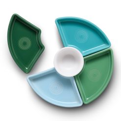 Alternative view of Fiesta Colorful Dinnerware - Aegean 5-Piece Mixed Colors Entertaining Set 8 1/5 Inch