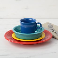 Alternative view of Fiesta Colorful Dinnerware - Classic Rim 4-Piece Place Setting, Service for 1