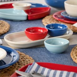 Alternative view of Fiesta Colorful Dinnerware - Americana Mixed Colors 4-Piece Condiment Set