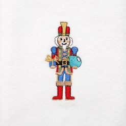 Alternative view of Fiesta Colorful Dinnerware - Nutcracker The Giver Embroidered Hand Towel Set of 2