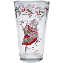 Alternative view of Fiesta Colorful Dinnerware - Nutcracker The Ballerina 16 oz. Cooler Glass - Set of 4