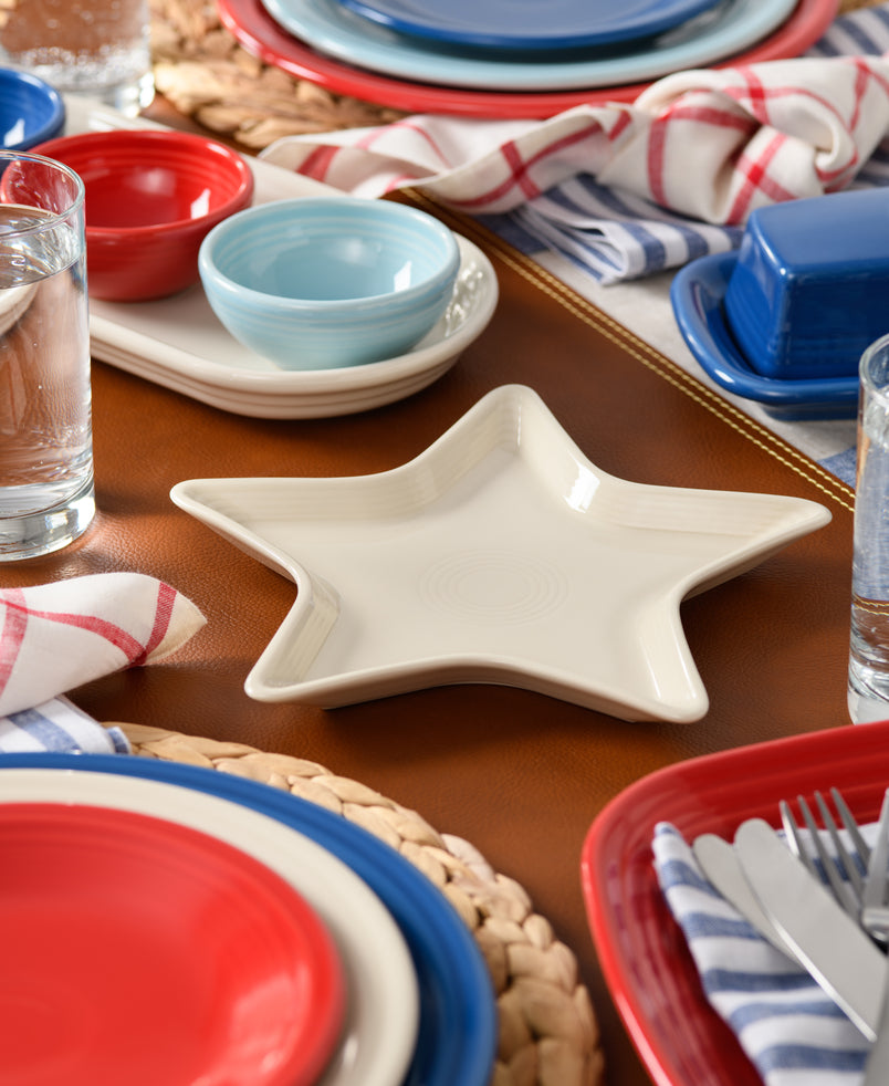 Fiesta Colorful Dinnerware - Star Plate - Image 2